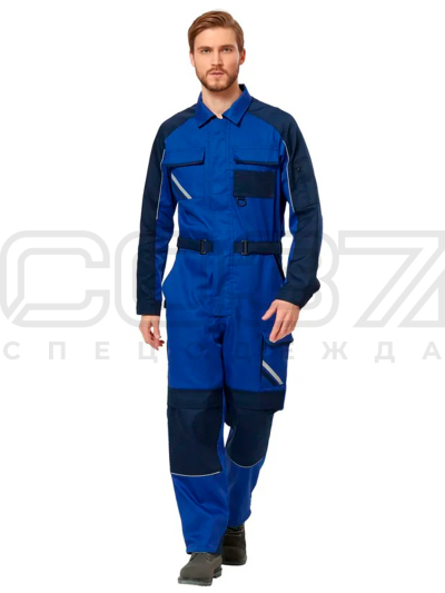 Комбинезон-рабочий-Скип-цв.-василёк,-тёмно-синий-1