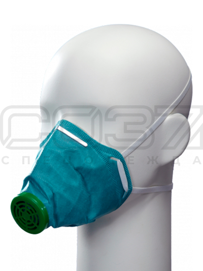 Полумаска фильтрующая Р-2 FFP2 ультразвук, индивидуальная упаковка