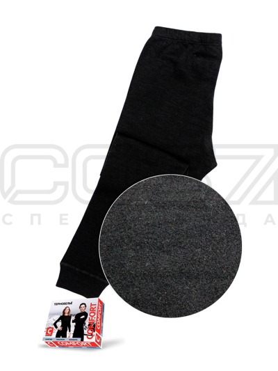 Термокальсоны мужские Экстрим цв.чёрный тк.полиэстер 3 слоя 1