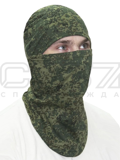 Маска-балаклава трикотажная Active цв.цифра тк.кулирка