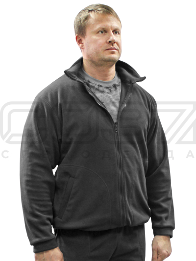 Толстовка флисовая Никс цв.серый 1