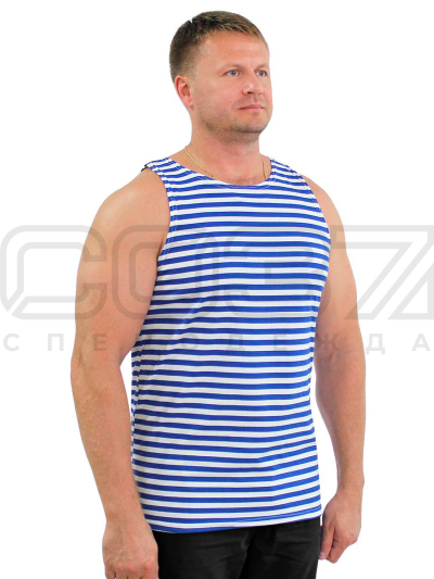 Майка-тельняшка-с-узким-плечом-цв.-василек-1