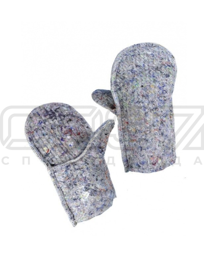 Вкладыш утепляющий для нефтеморозостойких рукавиц (иглопробивное полотно)