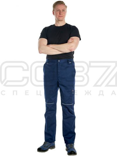 брюки т.синий-1