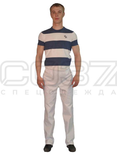 Брюки белые